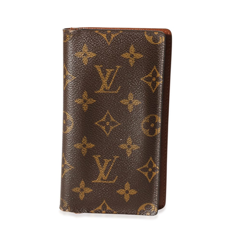 Louis Vuitton Monogram Canvas Pocket Agenda Cover